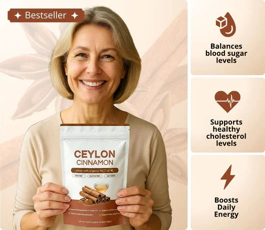 Ceylon Cinnamon (equivalent to 7,200 mg) infused with MCT oil