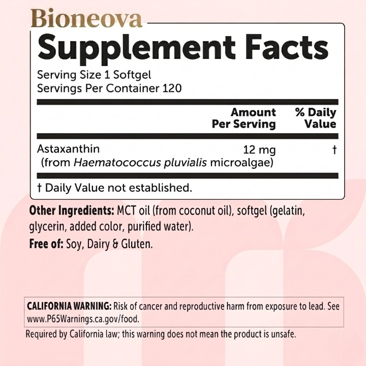 Bioneova Astaxanthin 12mg